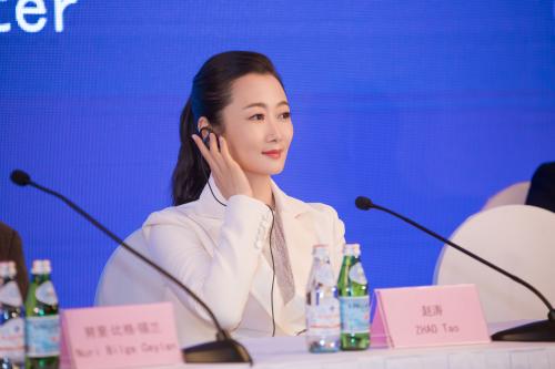 金爵獎(jiǎng)評(píng)委趙濤期待女性導(dǎo)演作品。主辦方供圖