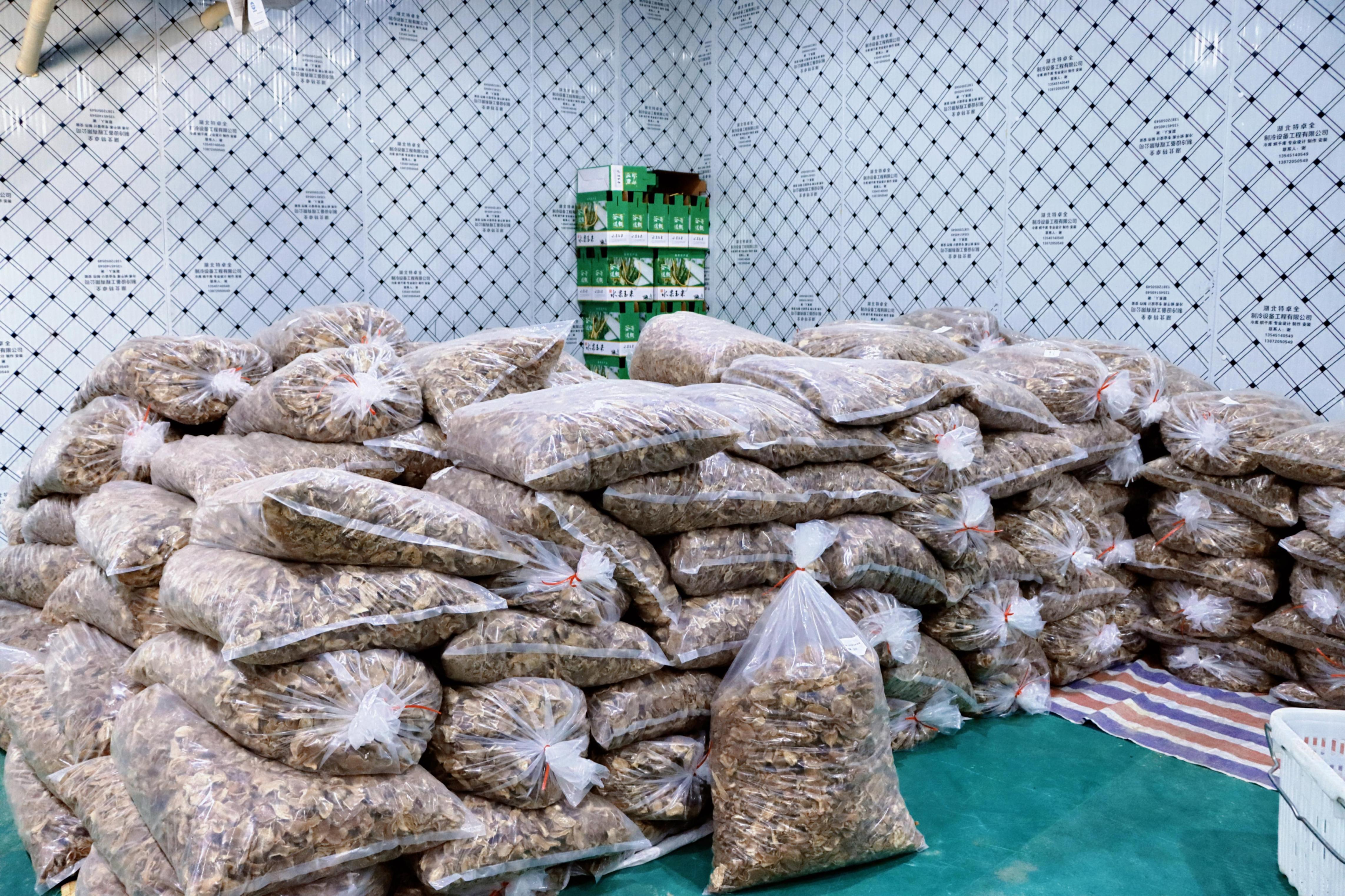 農(nóng)戶家中存儲的農(nóng)產(chǎn)品。受訪方供圖