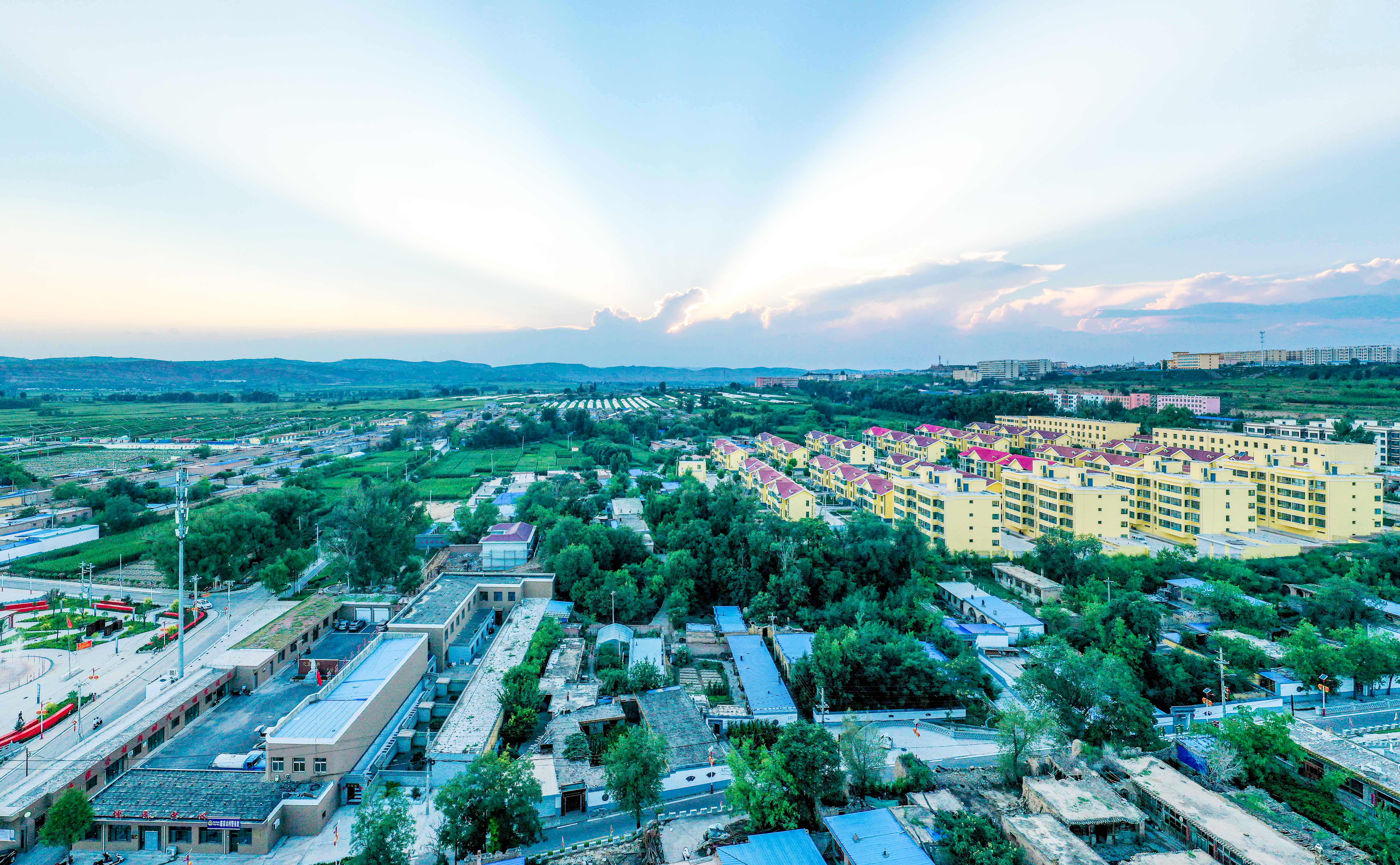 黃河岸邊的美麗村莊——唐家會村。